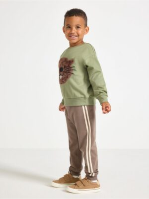 Joggers with brushed inside - 3006744-8176
