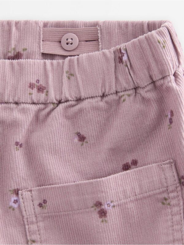 Trousers in corduroy - 3006836-8121