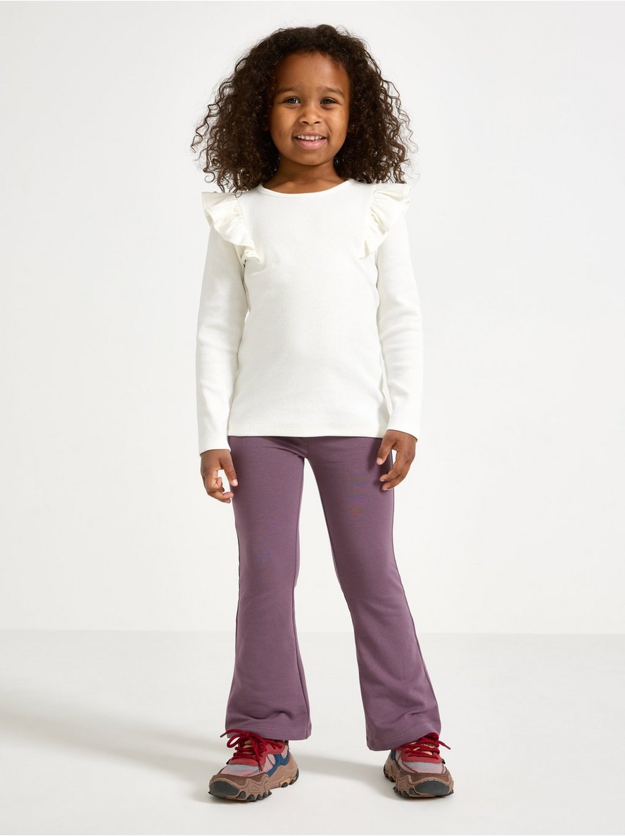 Helanke – Flared leggings with brushed inside