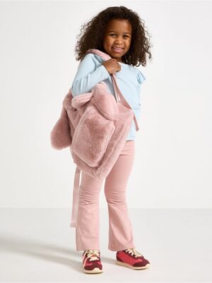 Flared leggings with brushed inside - 3006950-7351