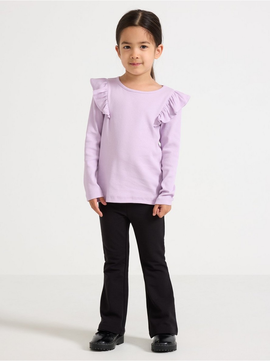 Helanke – Flared leggings with brushed inside
