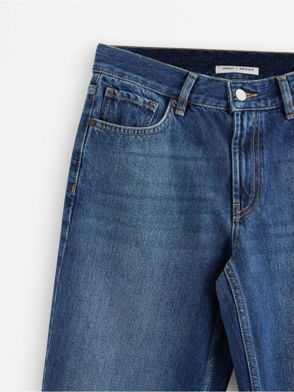 STRAIGHT  jeans with mid waist - 3007030-791