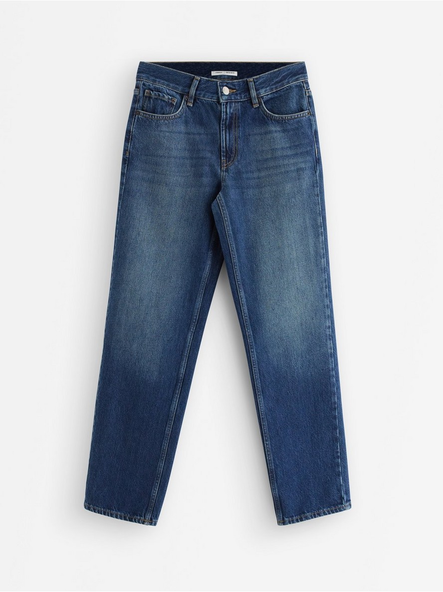 Pantalone – STRAIGHT  jeans with mid waist