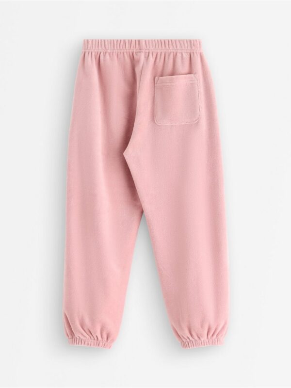 Joggers in velour - 3007034-7351