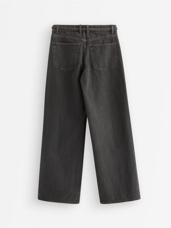 WIDE Peggy  jeans with mid waist - 3007055-9608