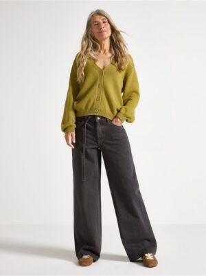 WIDE Peggy  jeans with mid waist - 3007055-9608