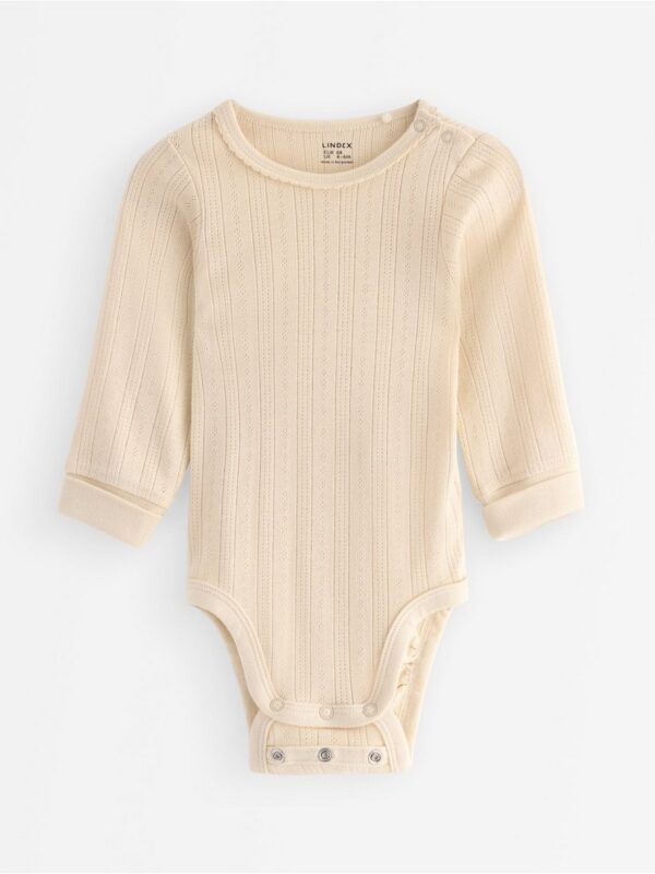 Bodysuit in pointelle - 3007076-1230