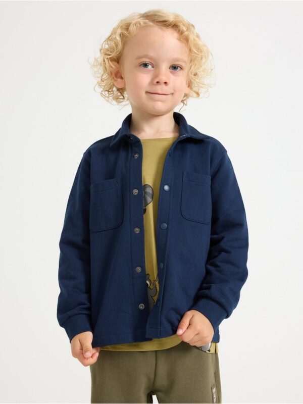 Overshirt in jersey - 3007142-6842