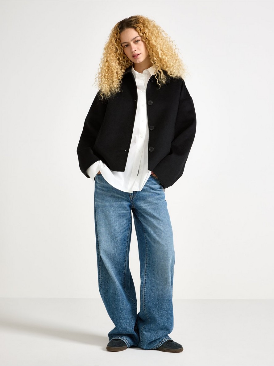 Kaput – Jacket in wool blend