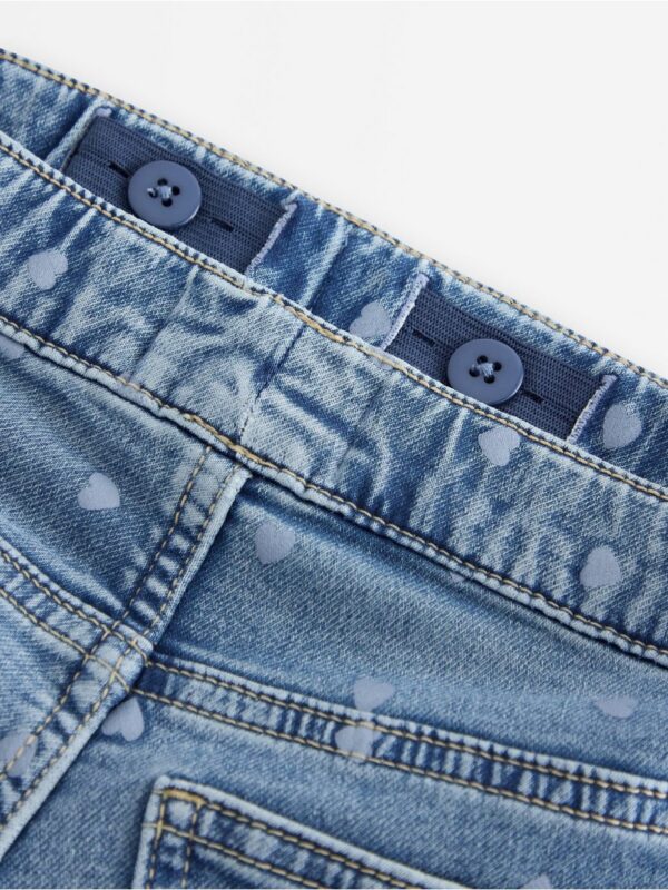 FREJA Flared leg  jeans with hearts - 3007220-791