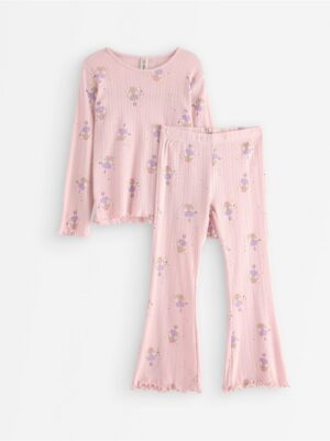 Pyjama set in pointelle - 3007264-8778