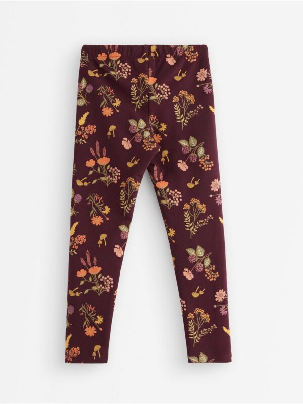 Leggings with brushed inside - 3007319-7268