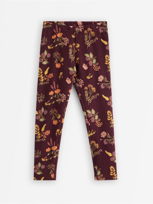 Leggings with brushed inside - 3007319-7268