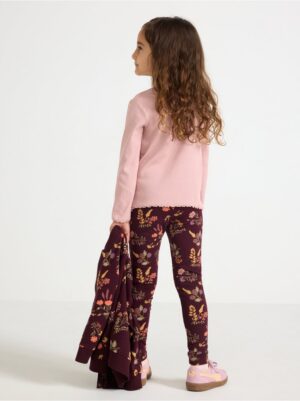 Leggings with brushed inside - 3007319-7268