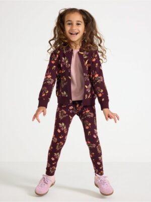 Leggings with brushed inside - 3007319-7268