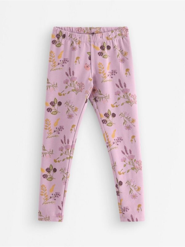 Leggings with brushed inside - 3007319-8121