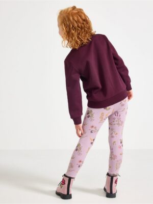 Leggings with brushed inside - 3007319-8121