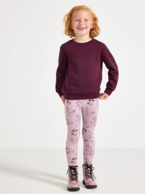 Leggings with brushed inside - 3007319-8121