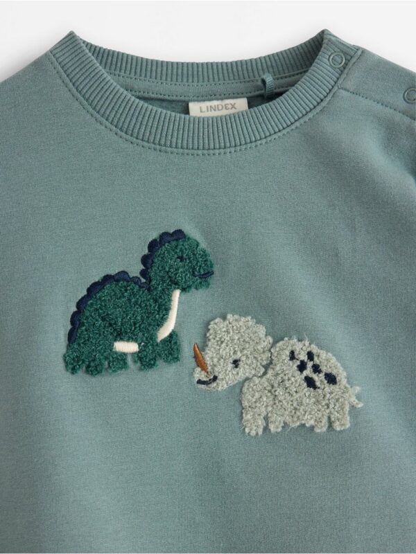 Sweatshirt with brushed inside - 3007355-8851