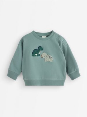 Sweatshirt with brushed inside - 3007355-8851