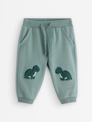 Joggers with brushed inside - 3007357-8851