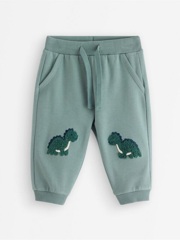 Joggers with brushed inside - 3007357-8851