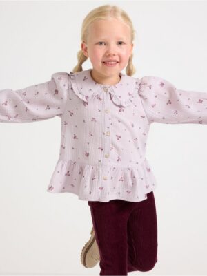 Blouse in cotton gauze - 3007445-6375