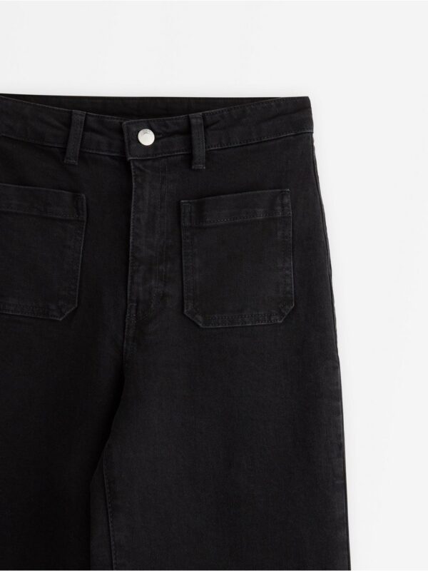 WIDE high waist jeans with light stretch - 3007475-141
