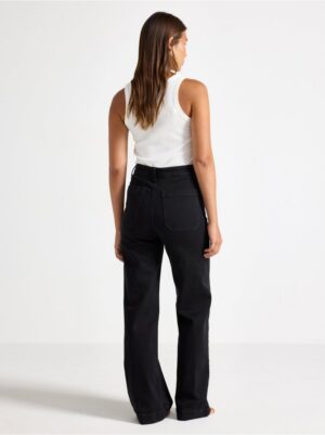 WIDE high waist jeans with light stretch - 3007475-141