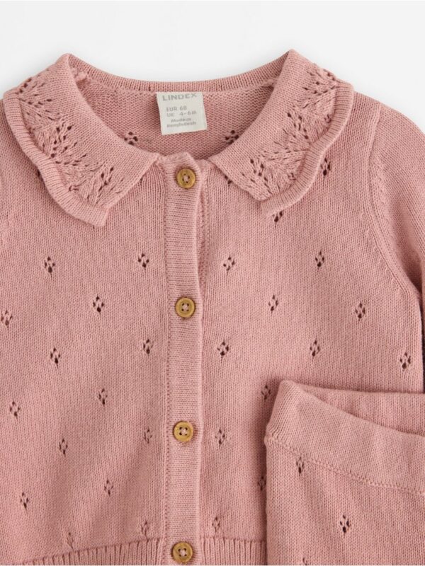 Set - cardigan and trousers - 3007478-7351