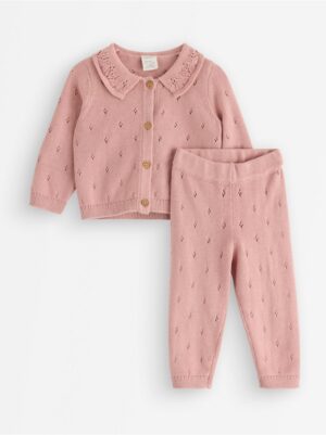 Set - cardigan and trousers - 3007478-7351