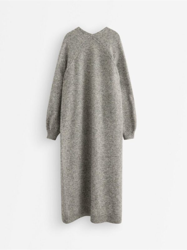 Knitted long cardigan - 3007535-9803