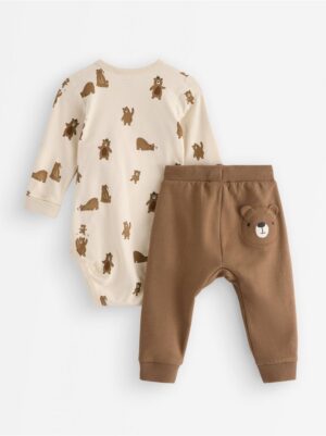 Set - bodysuit and trousers - 3007567-1230