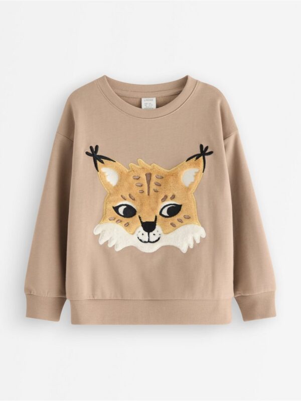 Sweatshirt with application - 3007571-6402