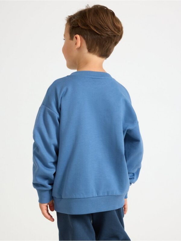 Sweatshirt with application - 3007571-8887