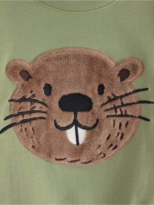 Sweatshirt with application - 3007571-9300