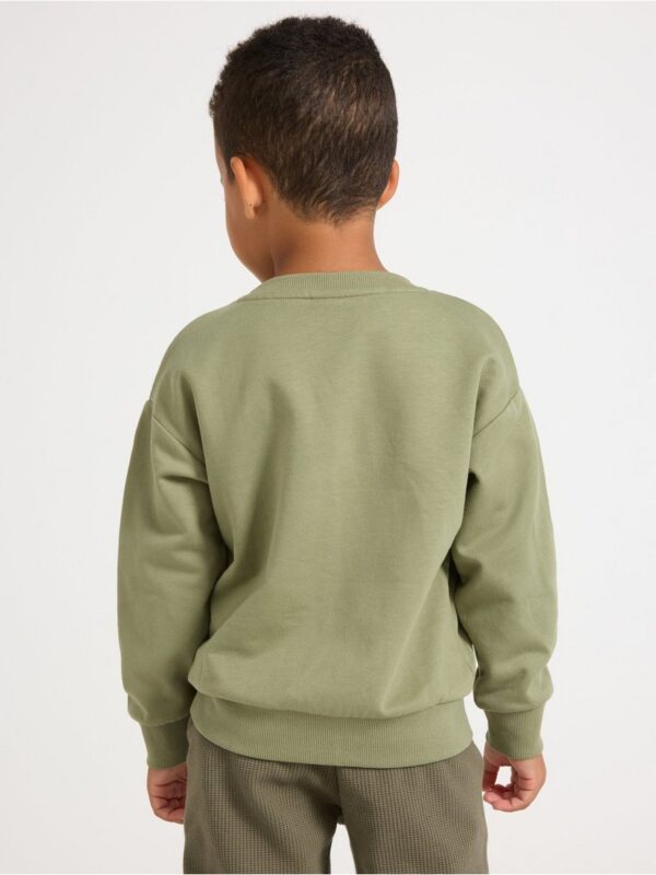 Sweatshirt with application - 3007571-9300
