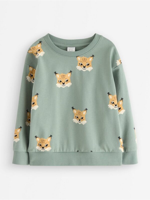 Sweatshirt with brushed inside - 3007573-2162
