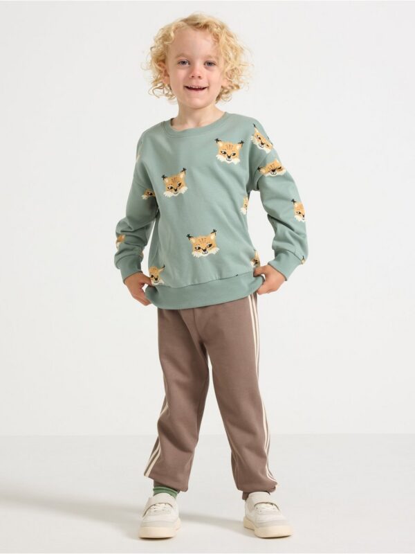 Sweatshirt with brushed inside - 3007573-2162
