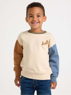 Sweatshirt with brushed inside - 3007573-7458