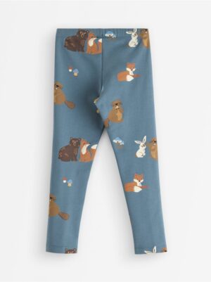 Leggings with brushed inside - 3007576-4146