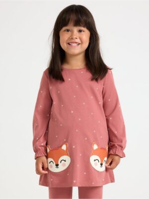 Long-sleeved tunic with fun pockets - 3007585-3228