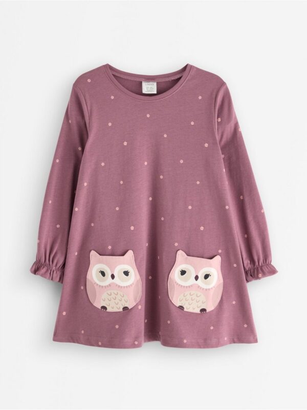 Long-sleeved tunic with fun pockets - 3007585-9438