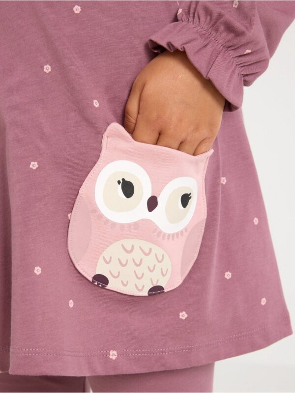 Long-sleeved tunic with fun pockets - 3007585-9438
