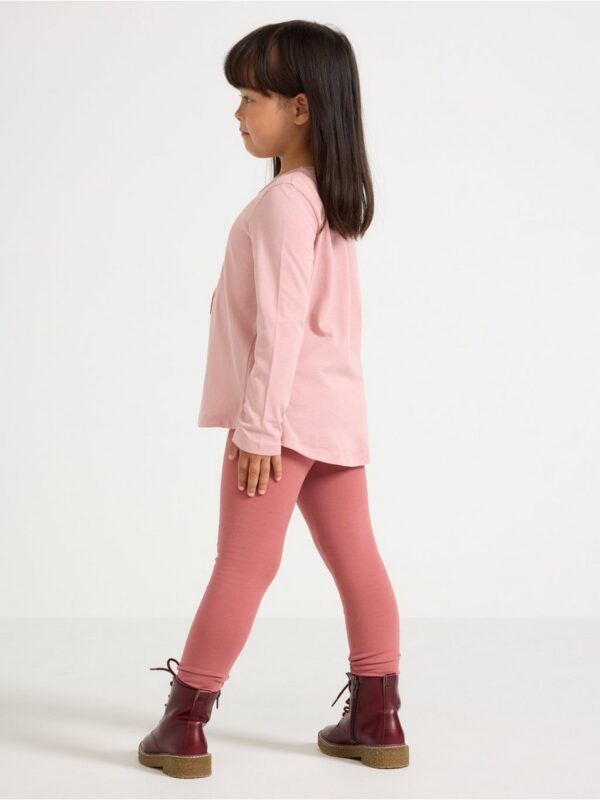 Leggings with brushed inside - 3007588-3228