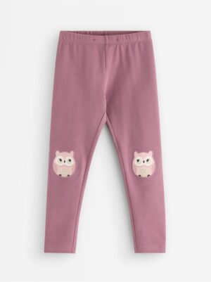 Leggings with brushed inside - 3007588-9438