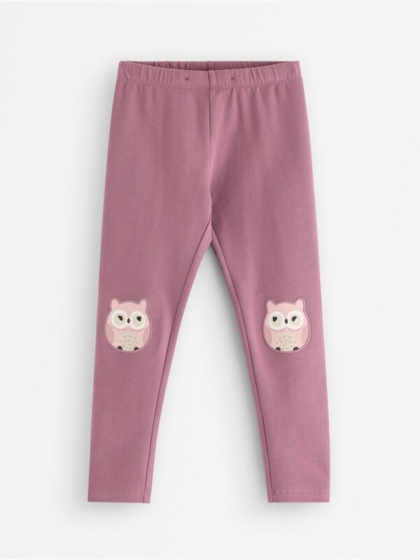 Leggings with brushed inside - 3007588-9438