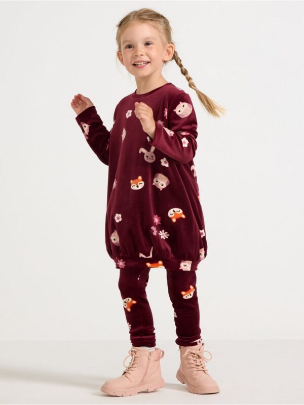 Tunic in velour - 3007625-8915