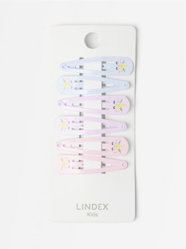 6-pack  hair clip - 3007694-2315