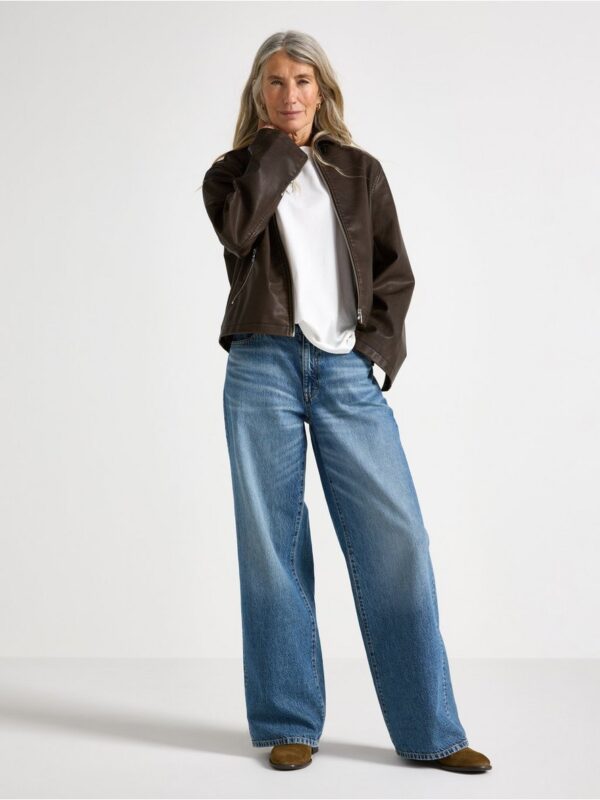 Jacket in faux leather - 3007707-9618